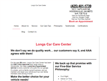 Tablet Screenshot of longscarcarecenter.com